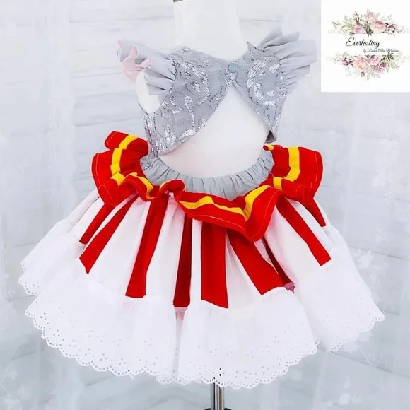 Everlast Kids Circus Costume - Gray, Red, White